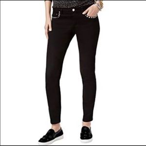 Michael Kors black studded jeans